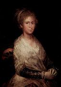 Francisco de Goya, Portrait of Josefa Bayeu y Subias wife of painter Goya